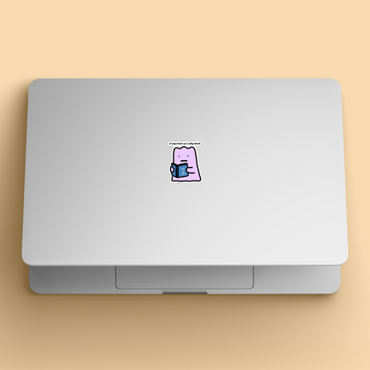 It Says Here Sticker