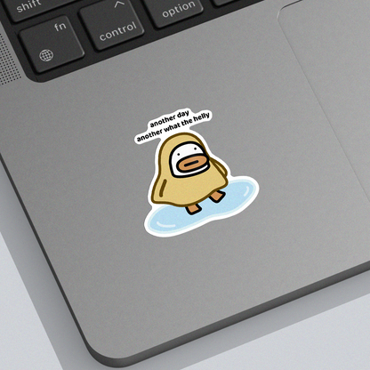 What The Helly Sticker