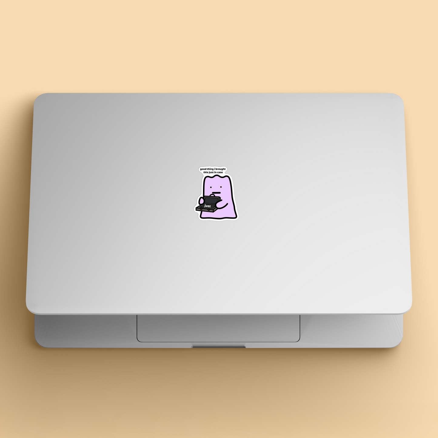Just In Case Sticker