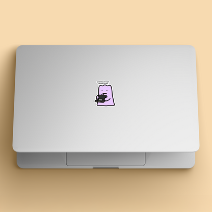 Just In Case Sticker