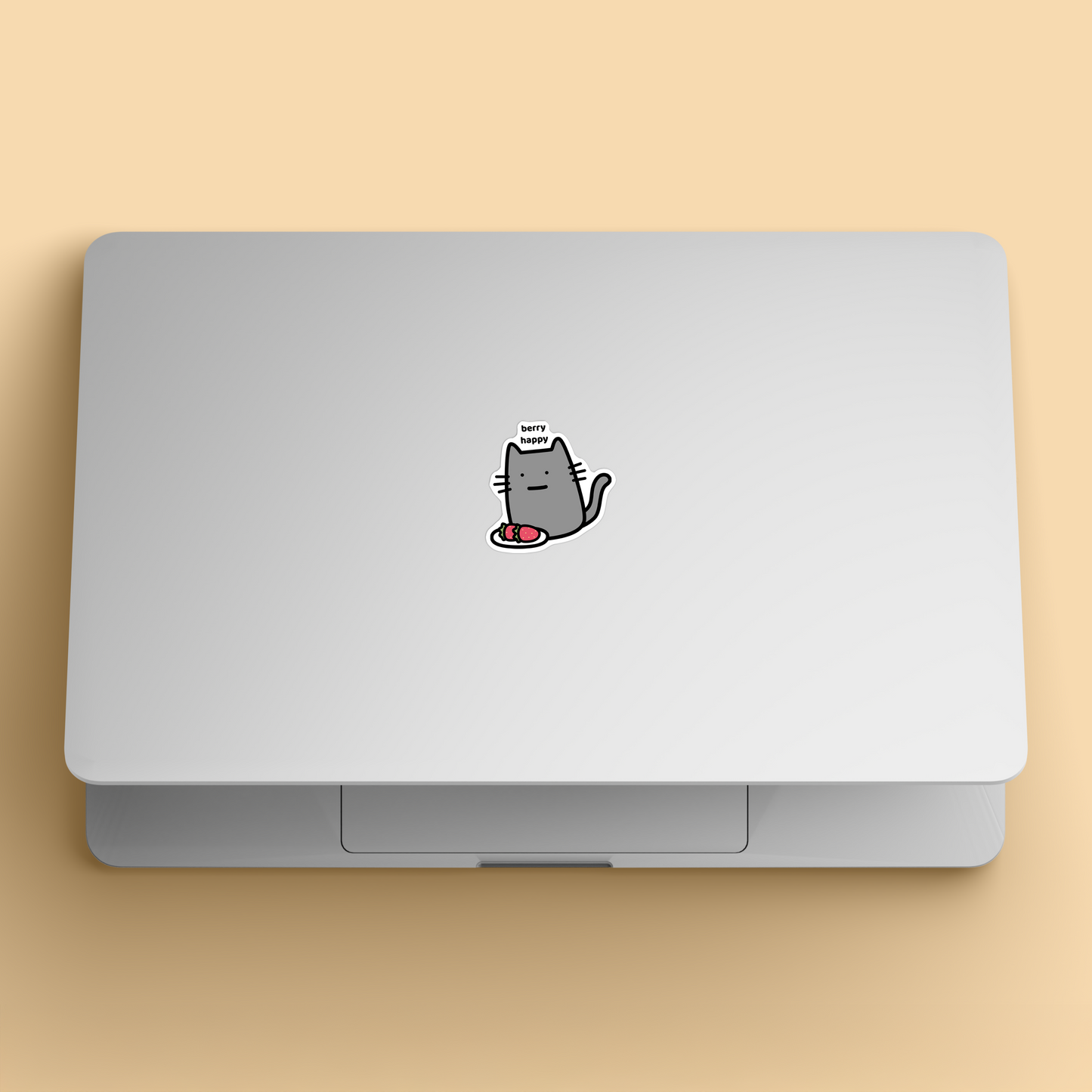 Berry Happy Sticker