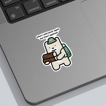 Again Sticker