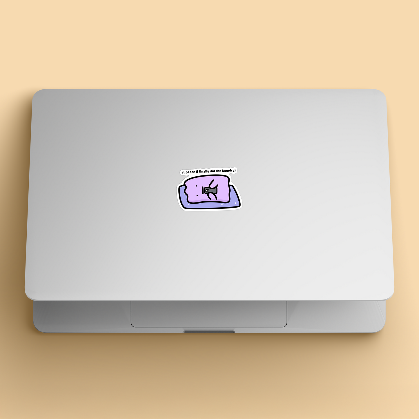 At Peace Sticker