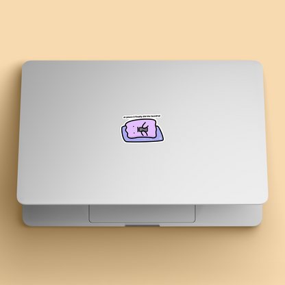At Peace Sticker