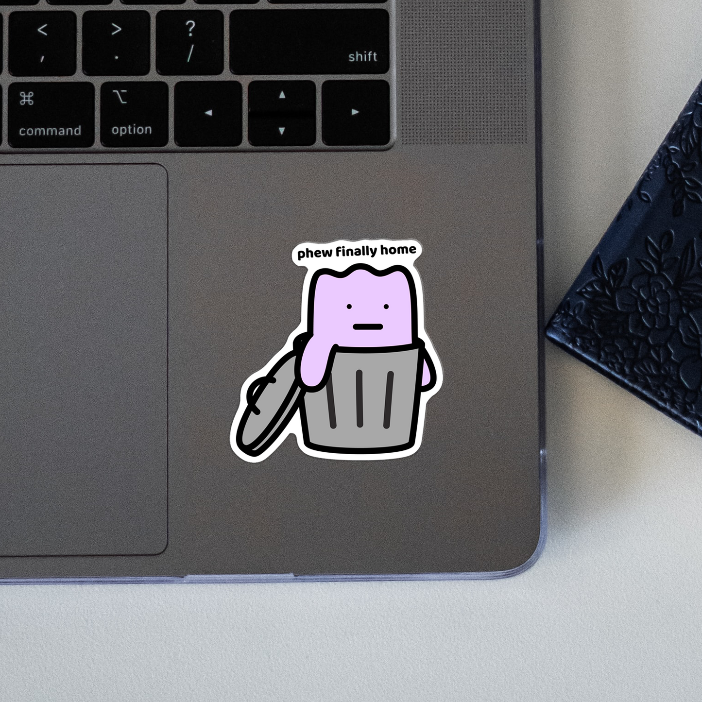 Trash Sticker