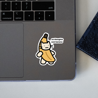 Banana Cat Sticker