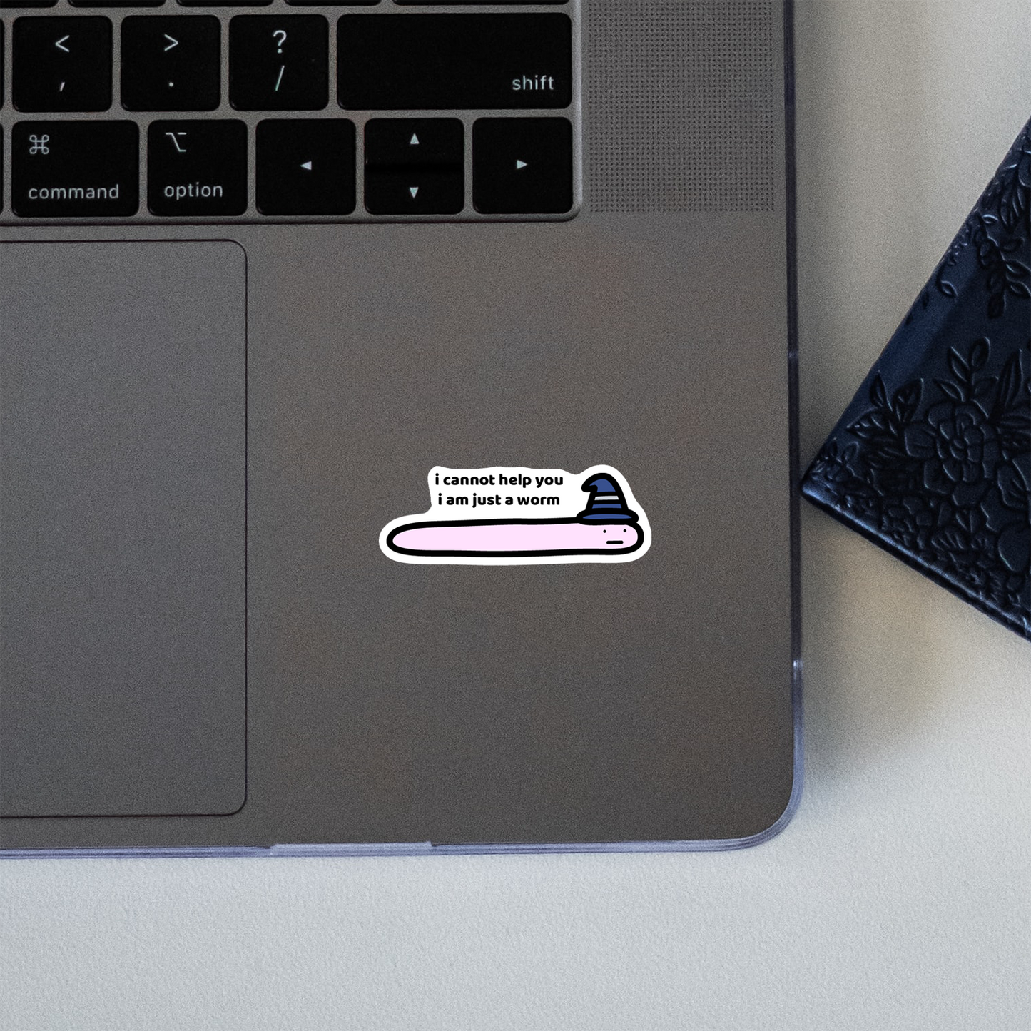 Worm Sticker