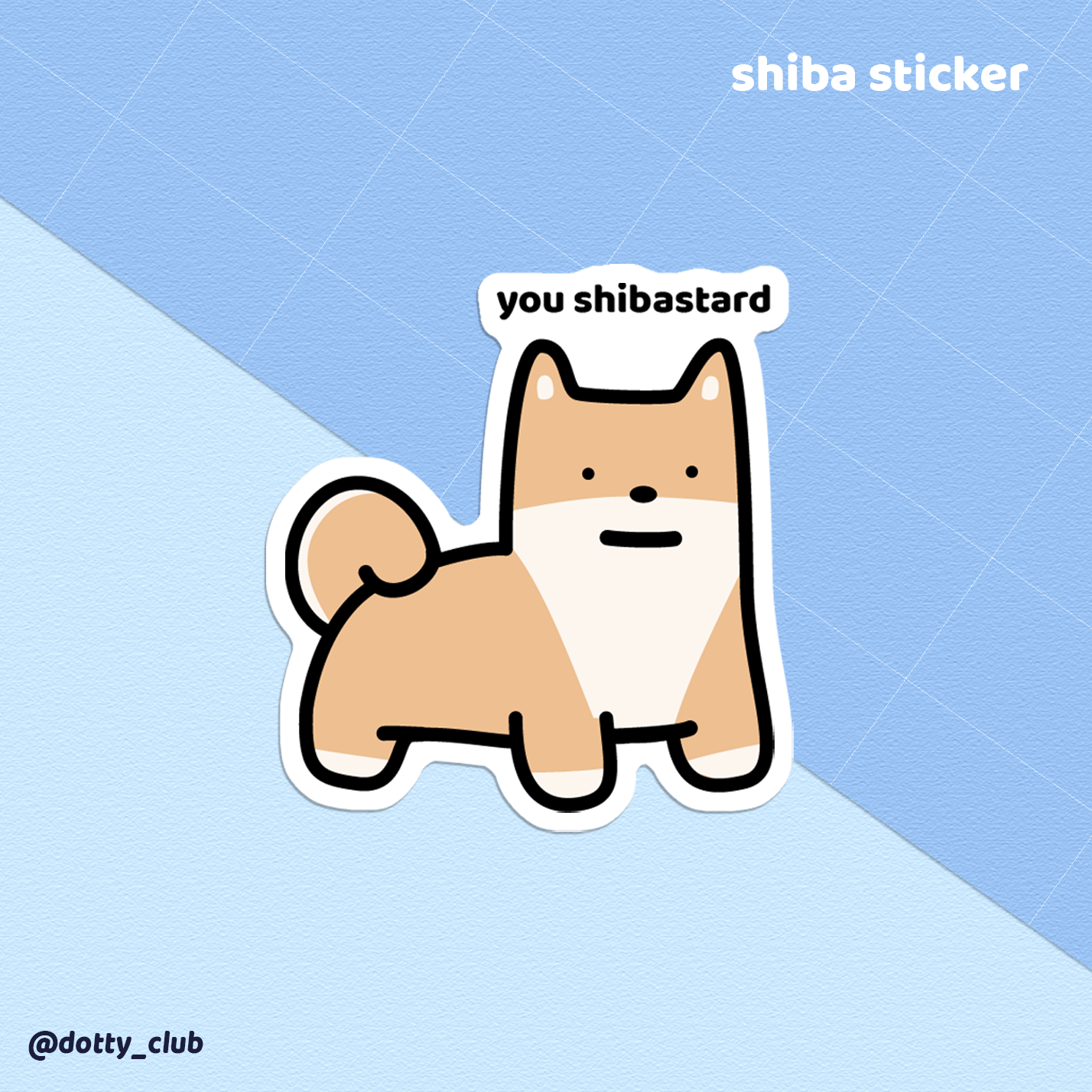 Shiba Sticker