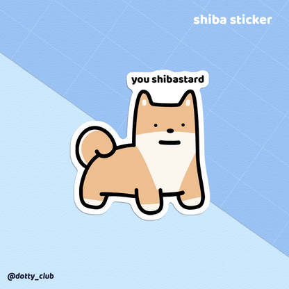 Shiba Sticker