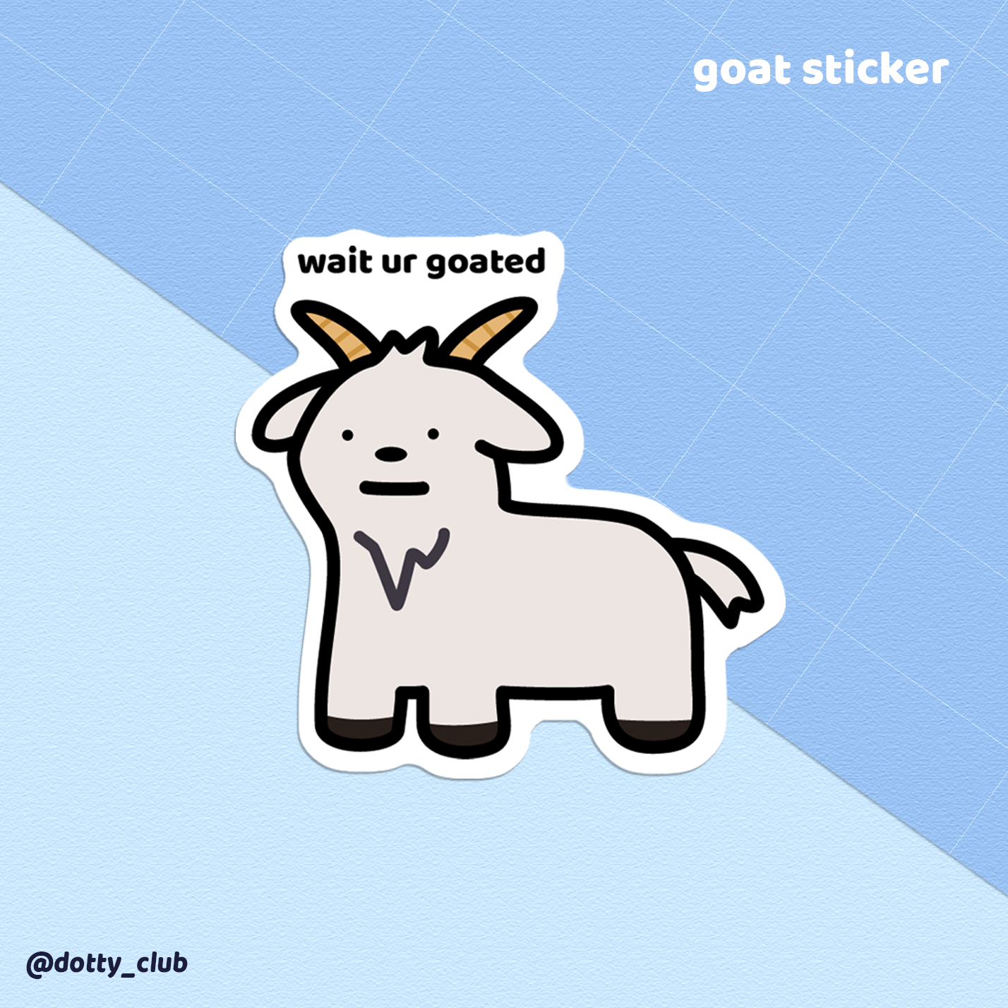 Goat Sticker
