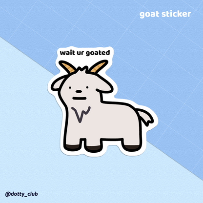 Goat Sticker