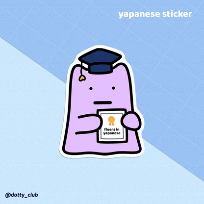 Yapanese Sticker