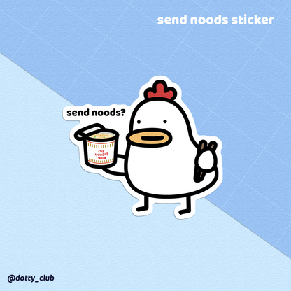 Send Noods Sticker