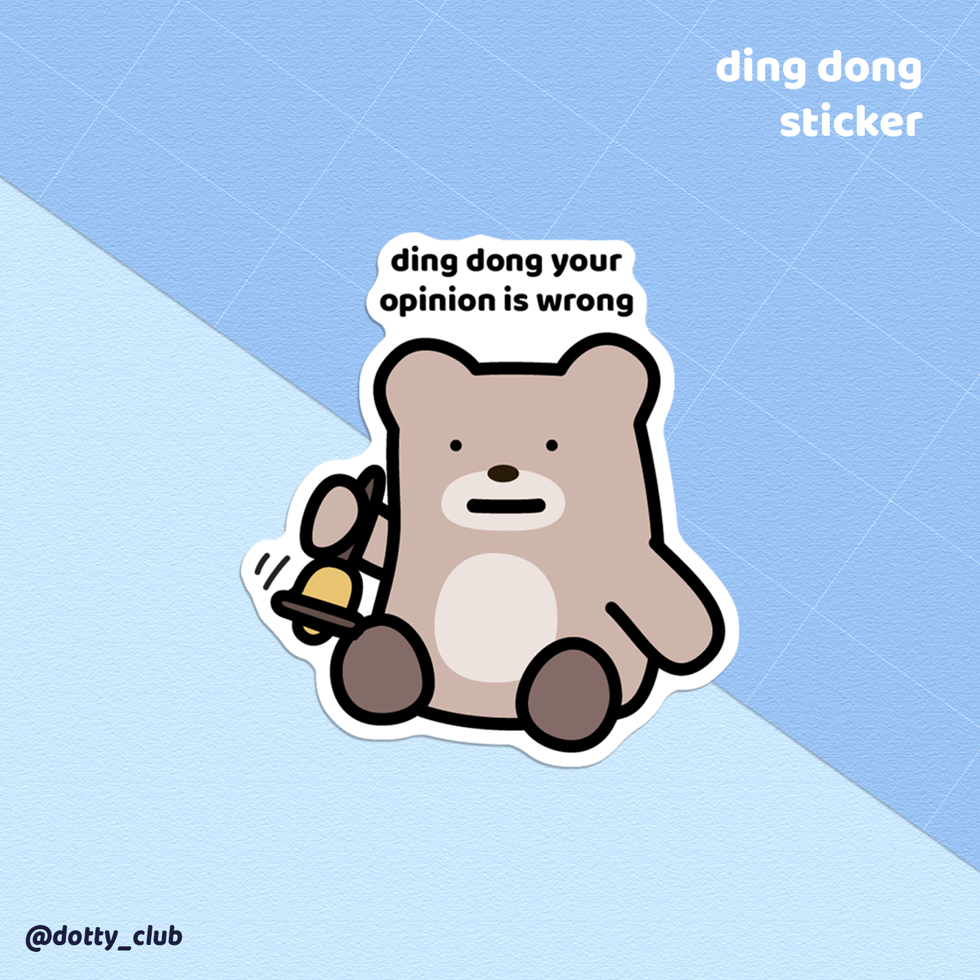 Ding Dong Sticker