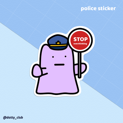 Police Sticker