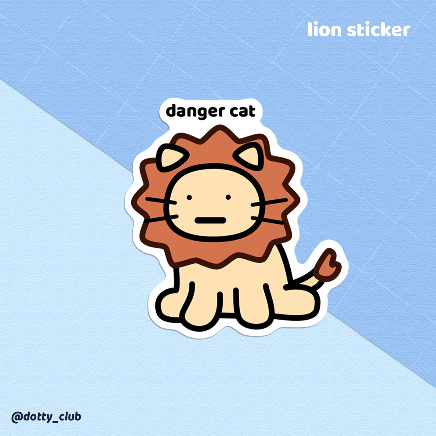 Lion Sticker