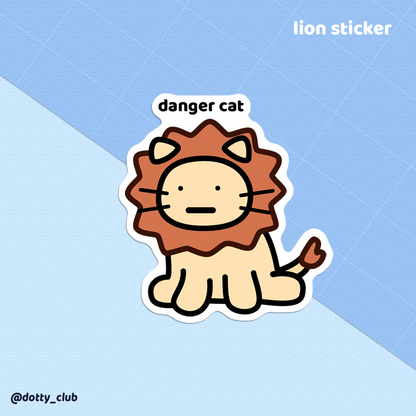 Lion Sticker