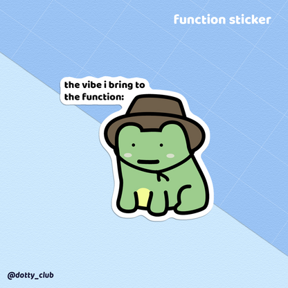 Function Sticker
