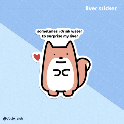 Liver Sticker