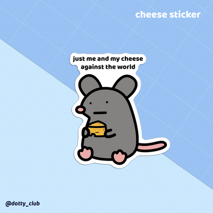 Cheese Sticker