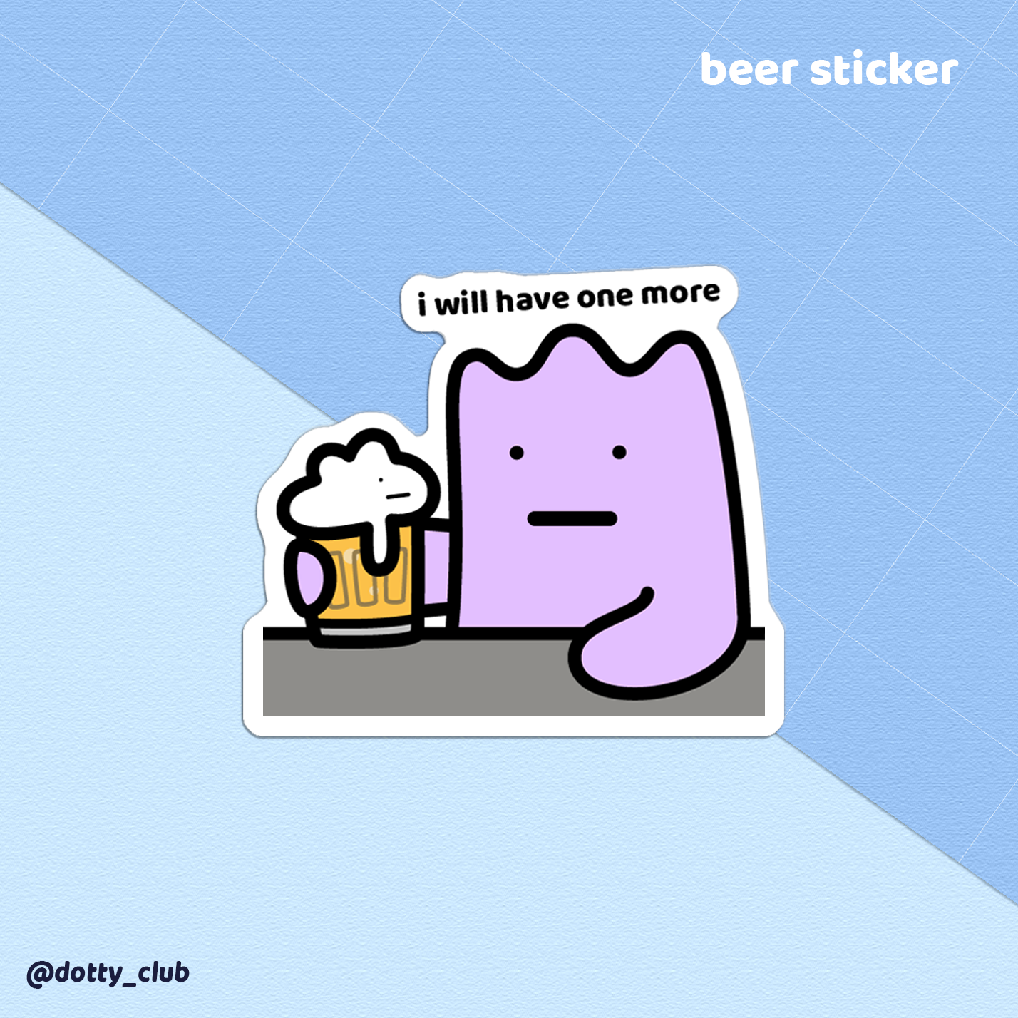 Beer Sticker