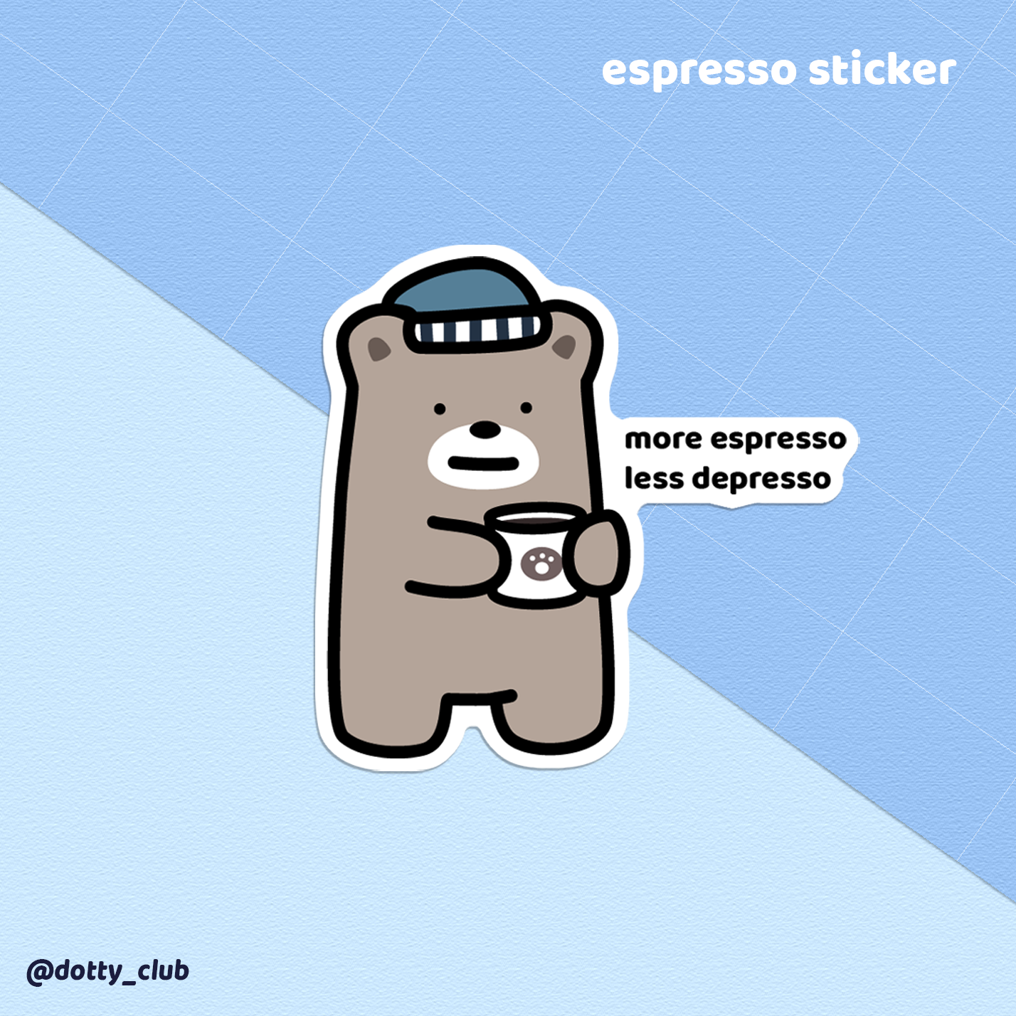 Espresso Sticker