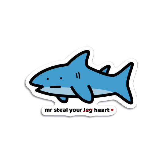 Dottyclub Mr Shark Sticker