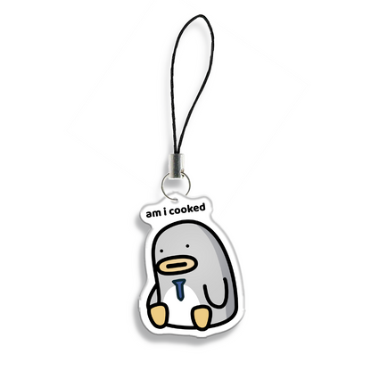 Am I Cooked Phone Charm
