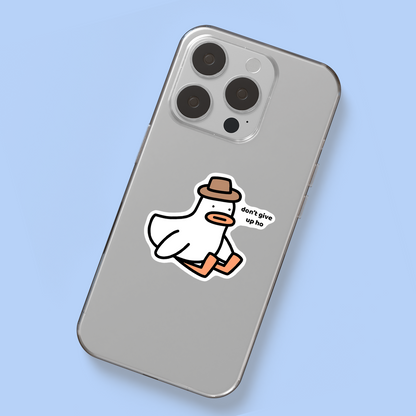 Don't Give Up Sticker