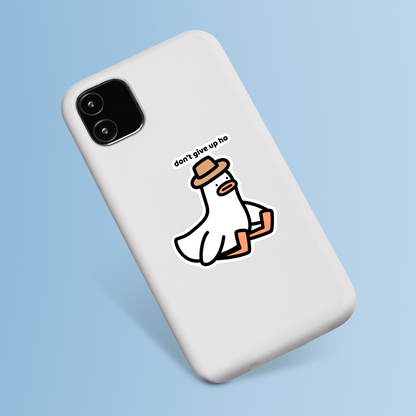 Don't Give Up Sticker