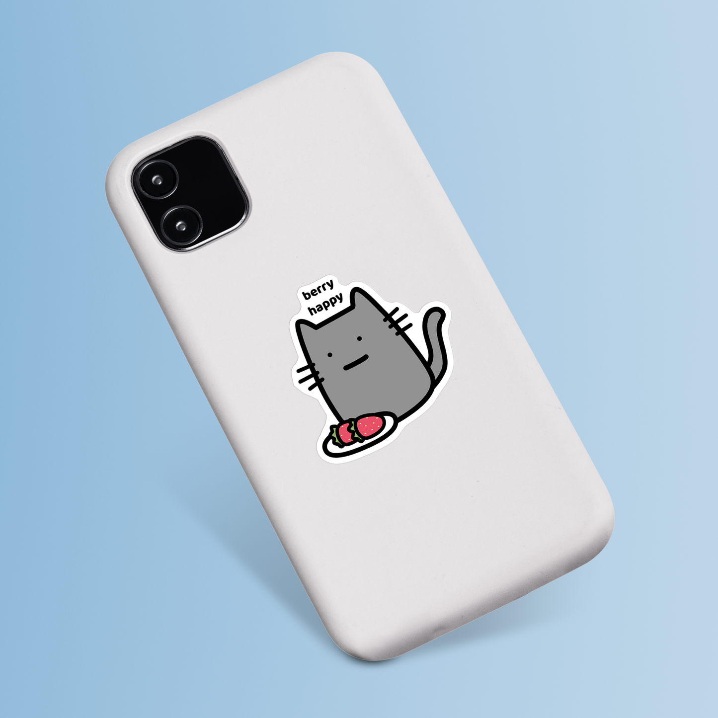 Berry Happy Sticker