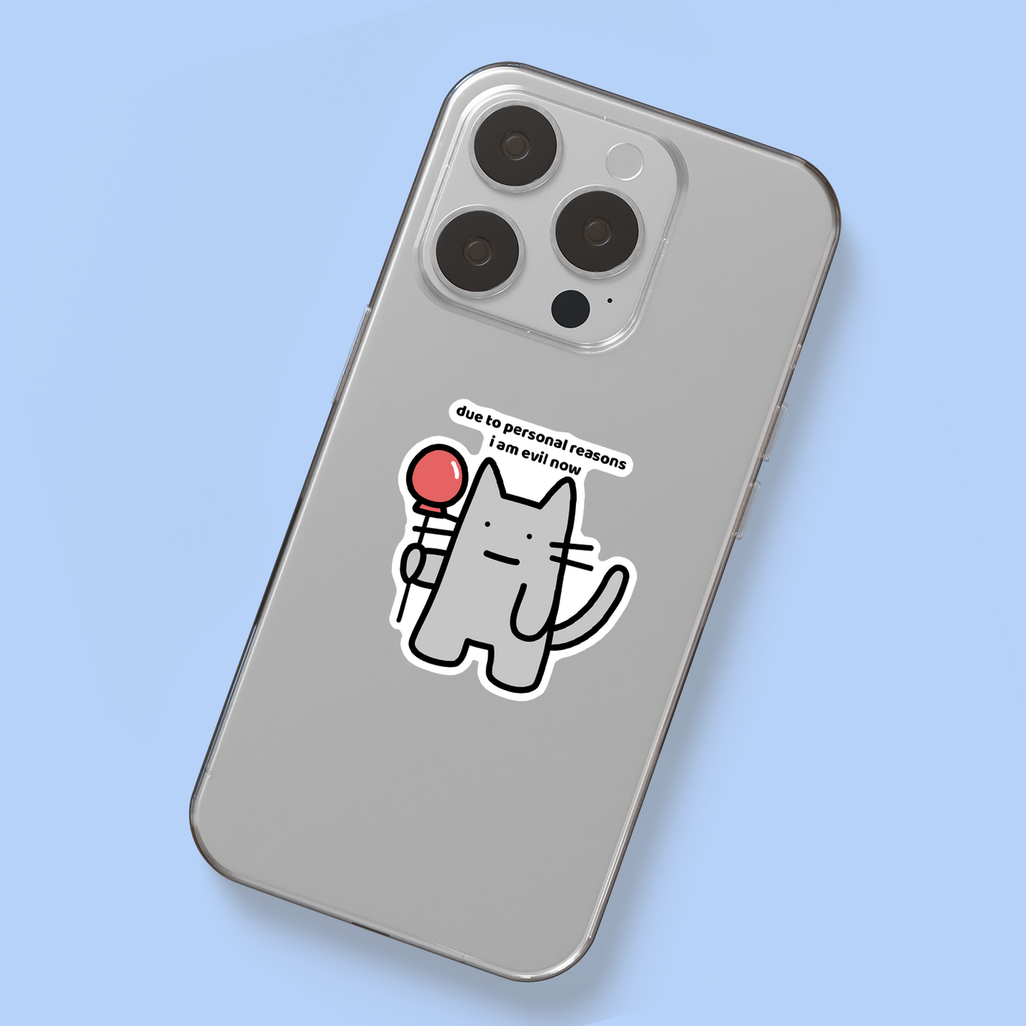 Evil Sticker