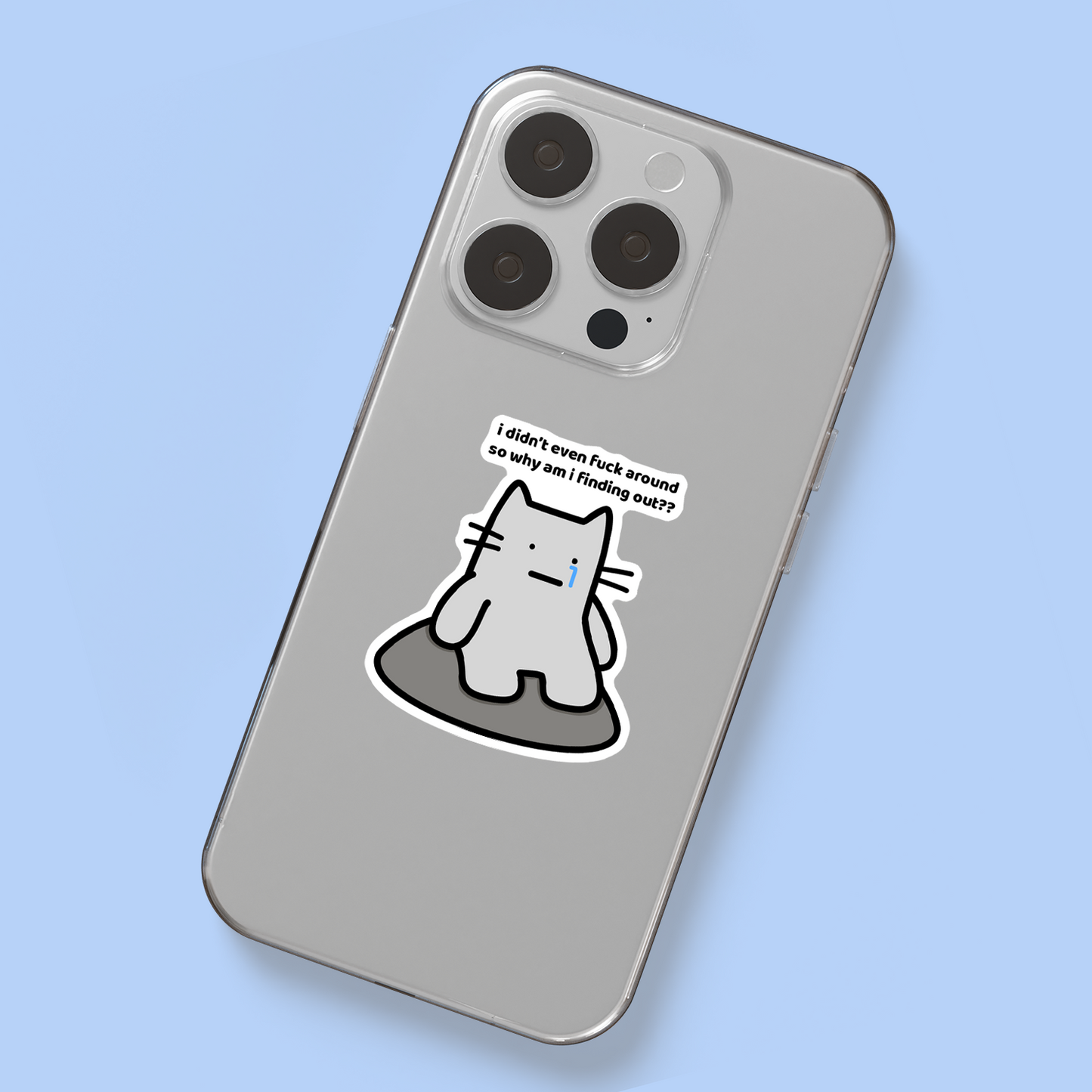 Finding Out Sticker