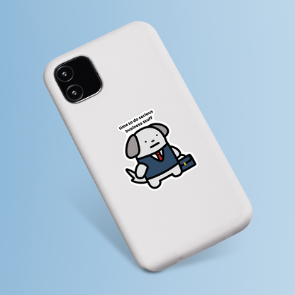 Serious Business Sticker