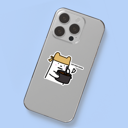 Let Him Cook Sticker