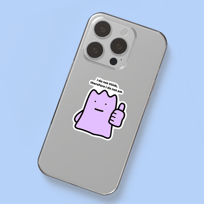 Do Not Am Sticker