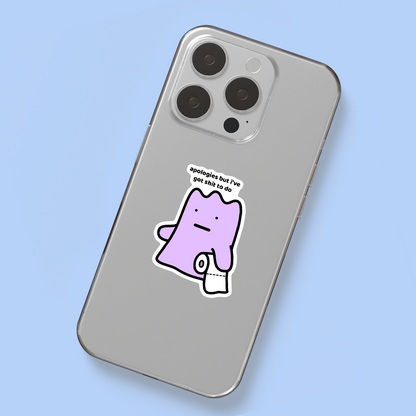 Shit To Do Sticker
