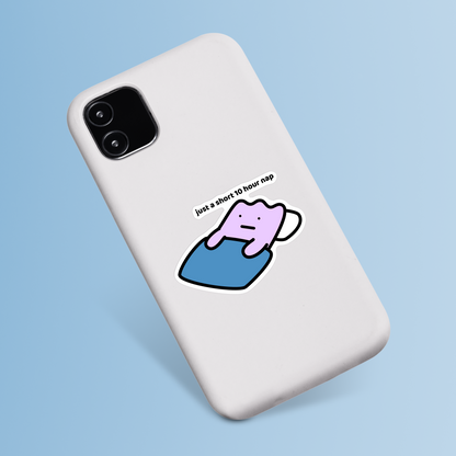 Short Nap Sticker