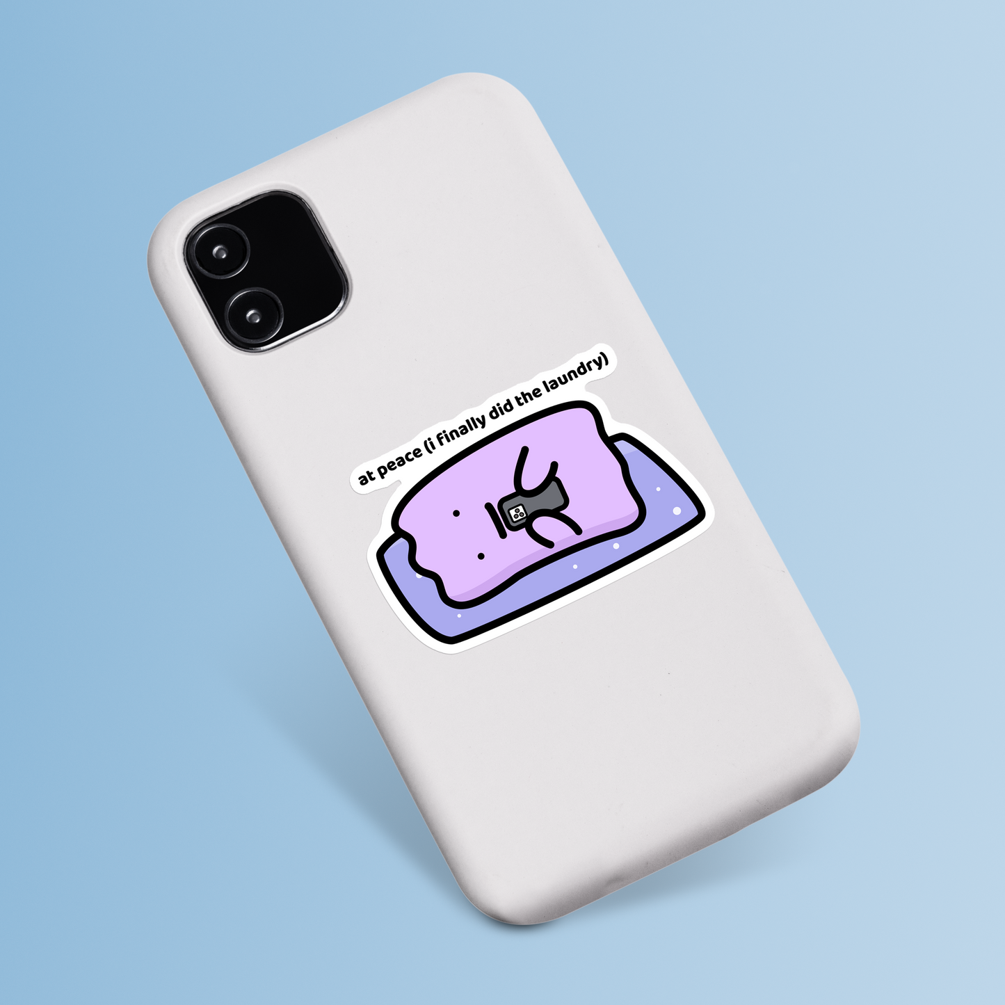 At Peace Sticker