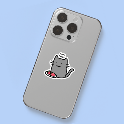 Berry Happy Sticker