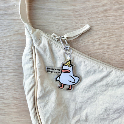 Make Things Worse Keychain