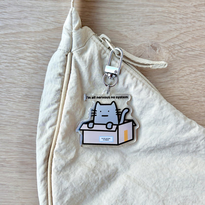 All Nervous No System Keychain