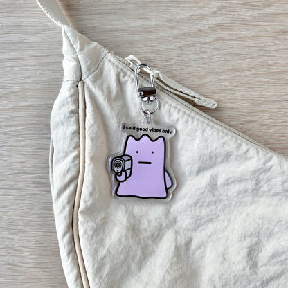 Good Vibes Only Keychain