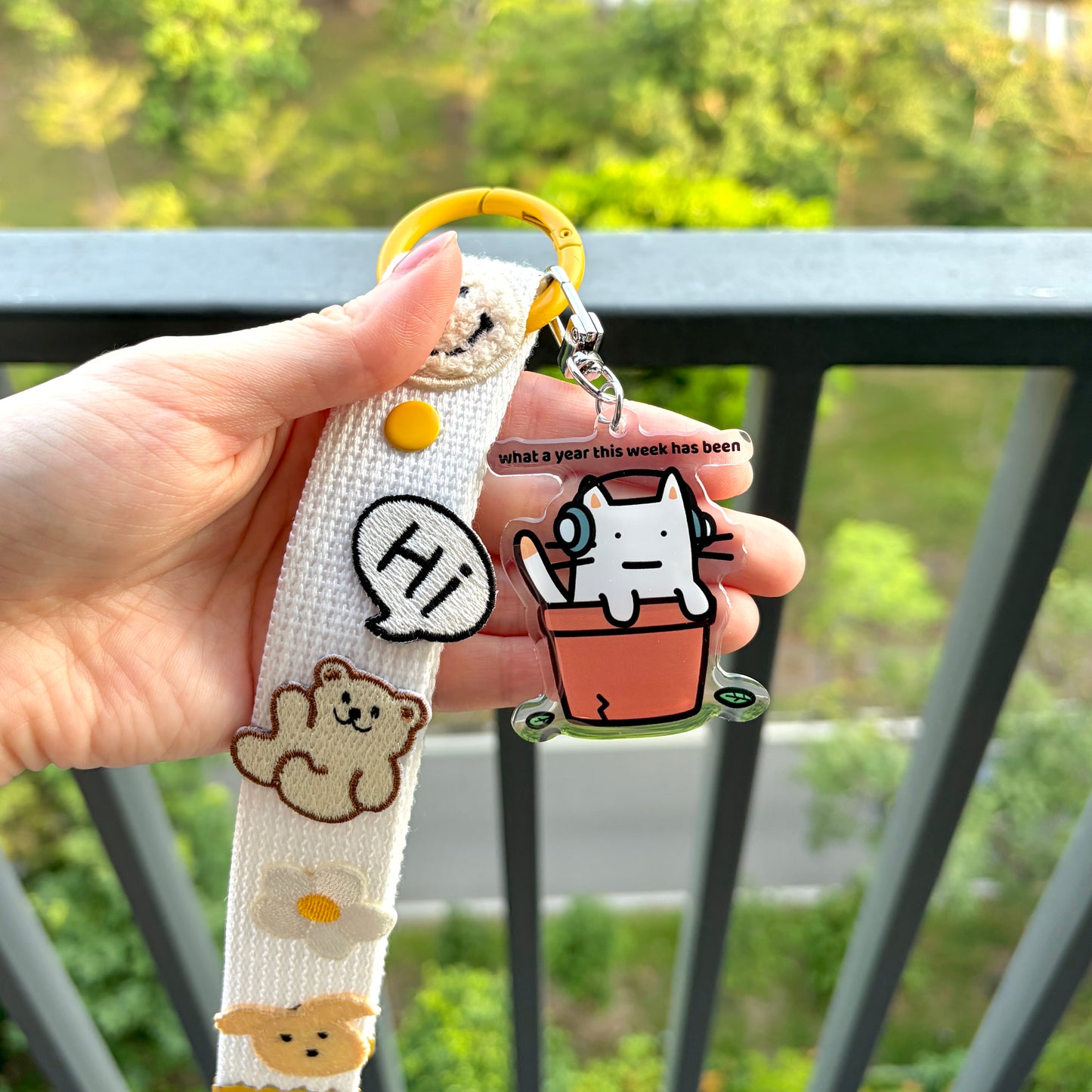 What A Year Keychain