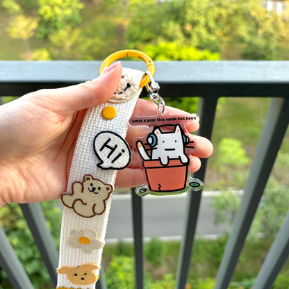 What A Year Keychain