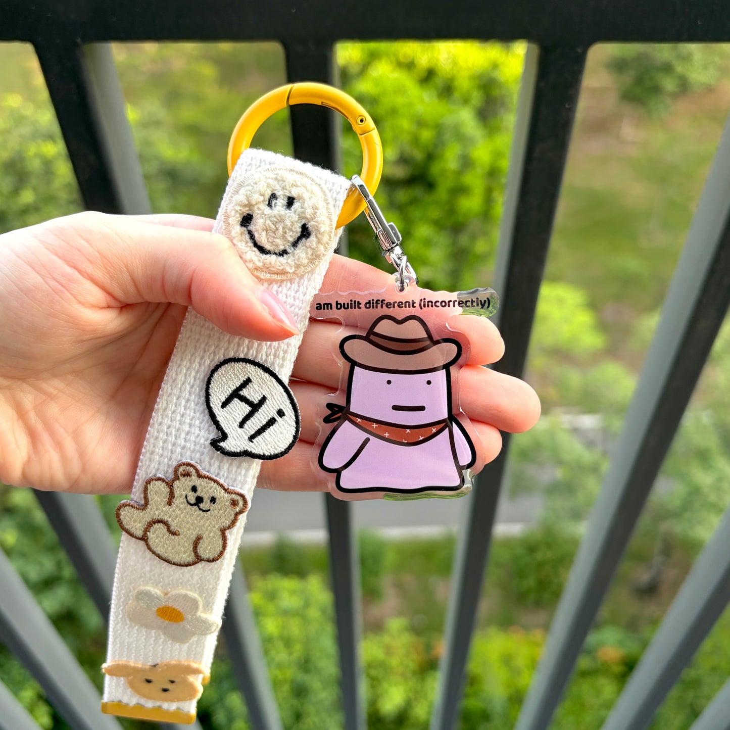 Built Different Keychain