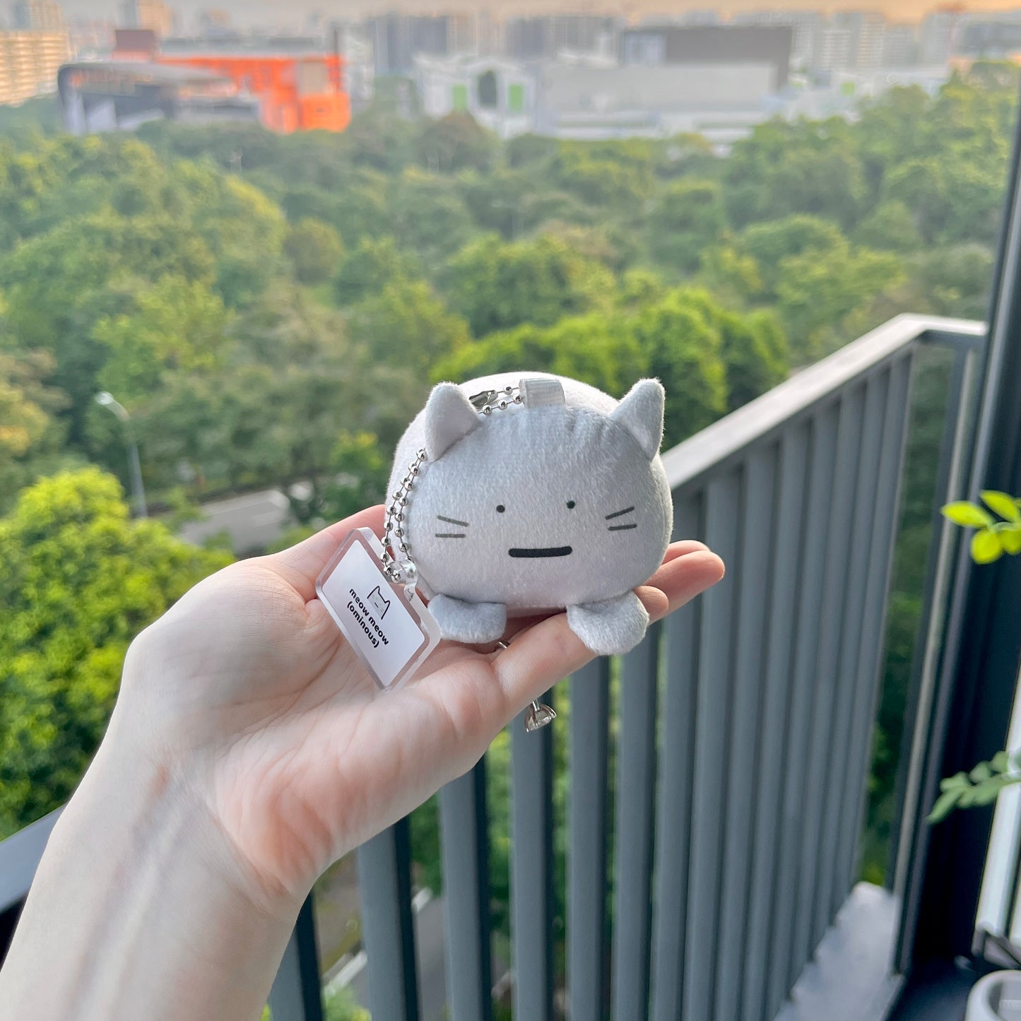 Ominous Plush Keychain