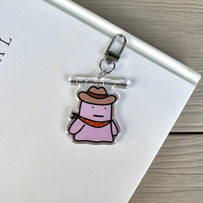 Built Different Keychain