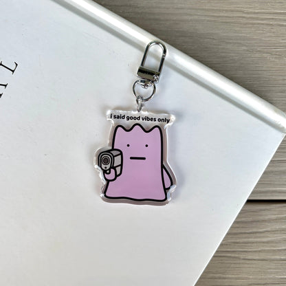 Good Vibes Only Keychain