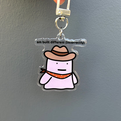 Built Different Keychain